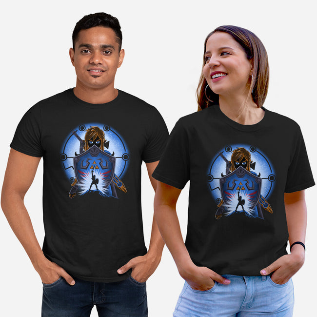 Legendary Shield-Unisex-Basic-Tee-rmatix