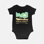 The Legendary Forest-Baby-Basic-Onesie-retrodivision