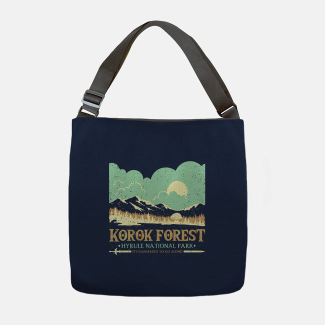 The Legendary Forest-None-Adjustable Tote-Bag-retrodivision