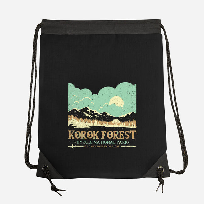 The Legendary Forest-None-Drawstring-Bag-retrodivision