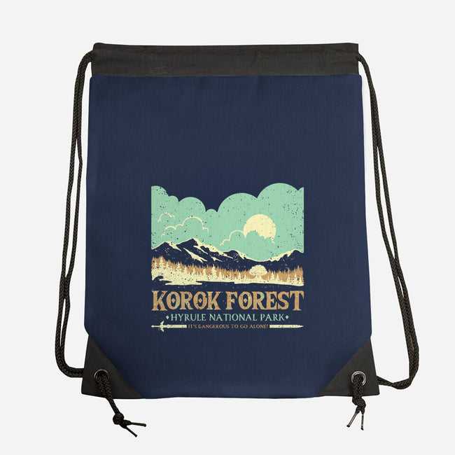 The Legendary Forest-None-Drawstring-Bag-retrodivision