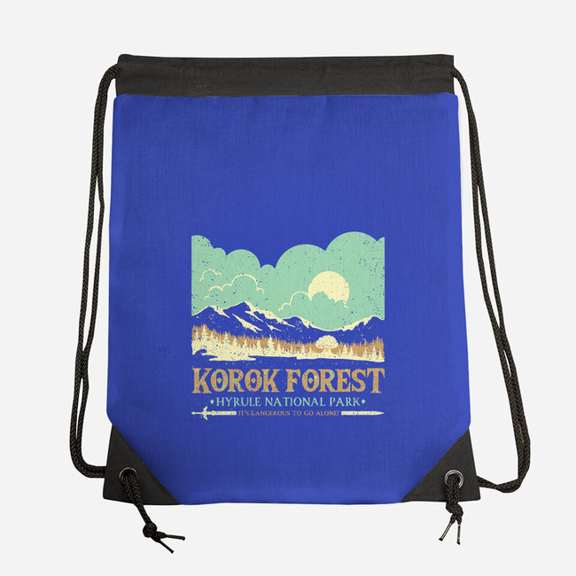 The Legendary Forest-None-Drawstring-Bag-retrodivision