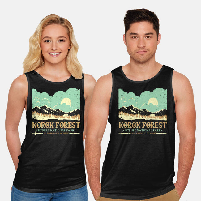 The Legendary Forest-Unisex-Basic-Tank-retrodivision