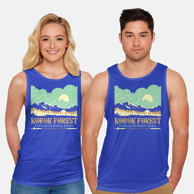 The Legendary Forest-Unisex-Basic-Tank-retrodivision