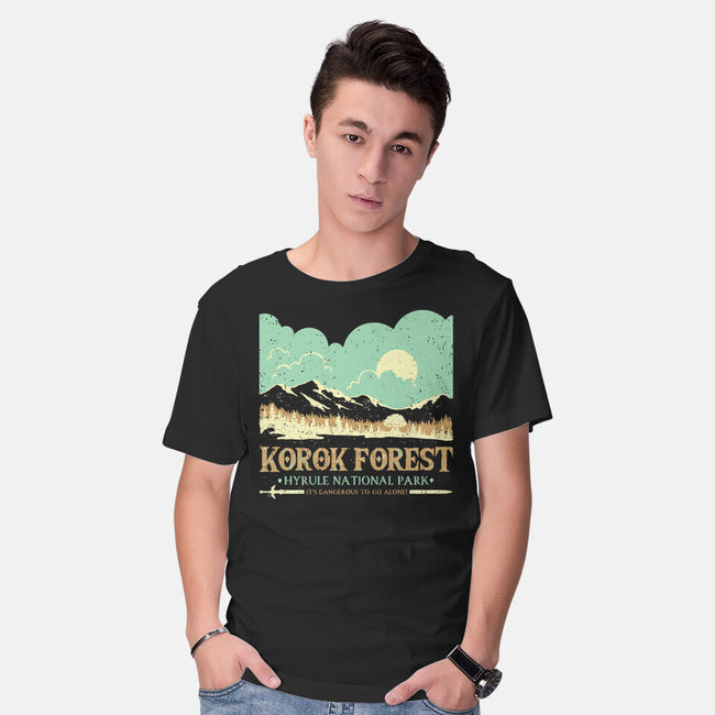 The Legendary Forest-Mens-Basic-Tee-retrodivision