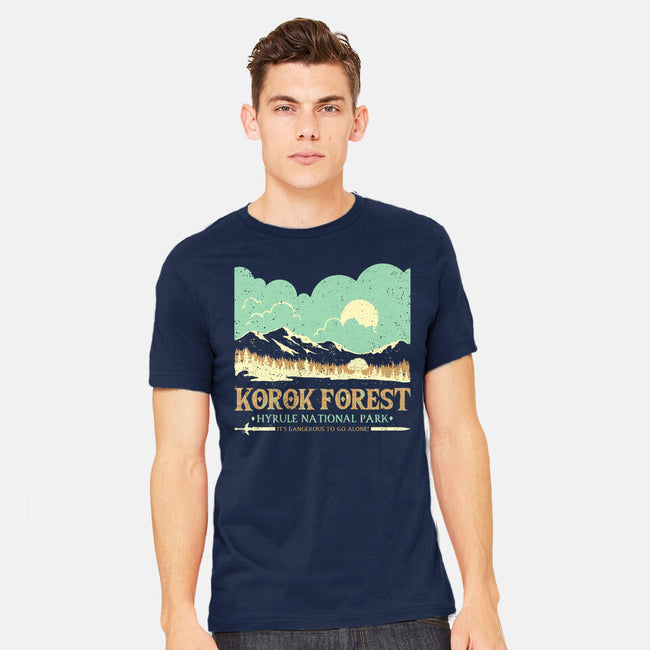 The Legendary Forest-Mens-Heavyweight-Tee-retrodivision