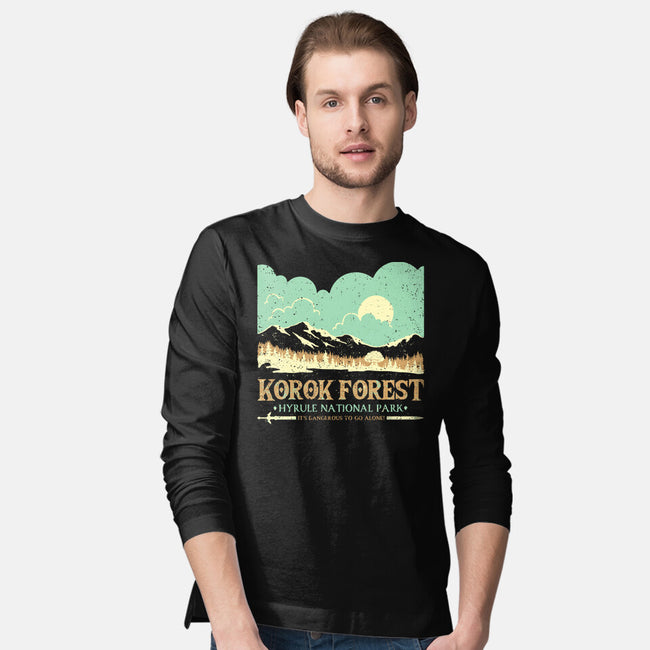 The Legendary Forest-Mens-Long Sleeved-Tee-retrodivision