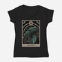 The Entity Tarot-Womens-V-Neck-Tee-Hafaell