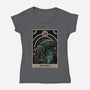 The Entity Tarot-Womens-V-Neck-Tee-Hafaell
