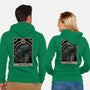 The Entity Tarot-Unisex-Zip-Up-Sweatshirt-Hafaell