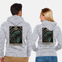 The Entity Tarot-Unisex-Zip-Up-Sweatshirt-Hafaell
