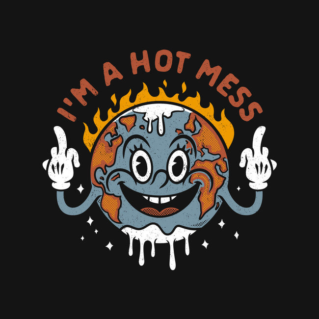 Hot Mess-Unisex-Basic-Tee-Nemons