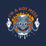 Hot Mess-Mens-Basic-Tee-Nemons