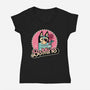 Be My Heeler-Womens-V-Neck-Tee-retrodivision