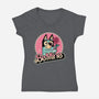 Be My Heeler-Womens-V-Neck-Tee-retrodivision