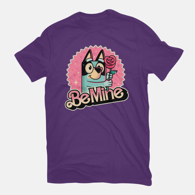 Be My Heeler-Womens-Basic-Tee-retrodivision