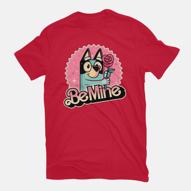 Be My Heeler-Unisex-Basic-Tee-retrodivision