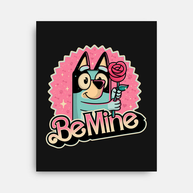 Be My Heeler-None-Stretched-Canvas-retrodivision