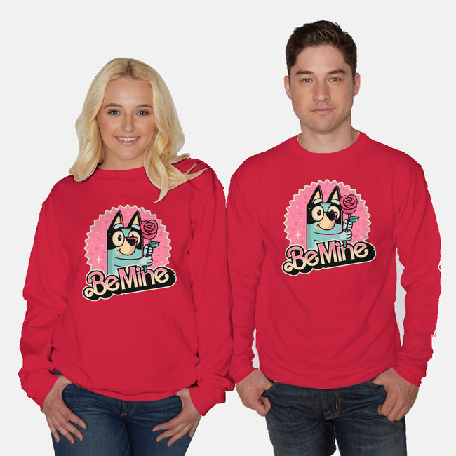 Be My Heeler-Unisex-Crew Neck-Sweatshirt-retrodivision