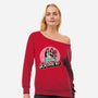 Be My Heeler-Womens-Off Shoulder-Sweatshirt-retrodivision