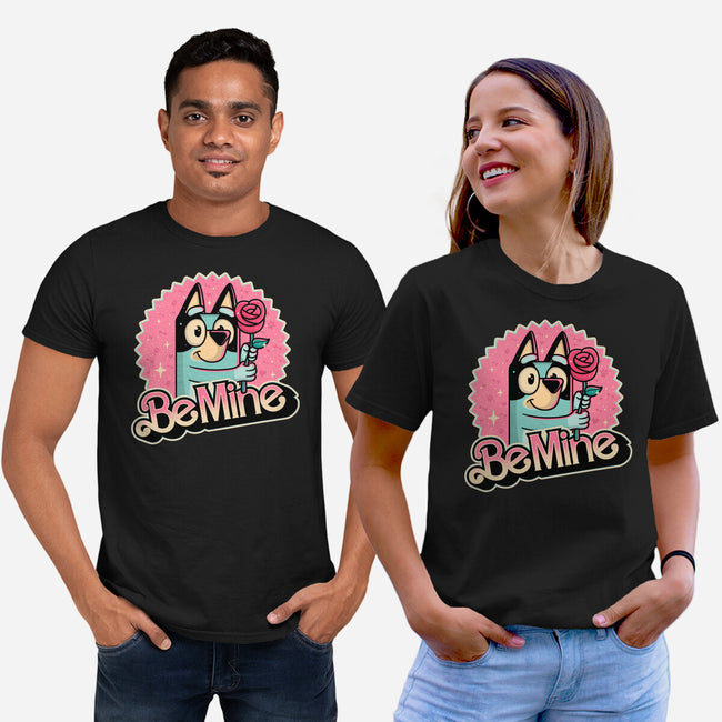 Be My Heeler-Unisex-Basic-Tee-retrodivision