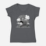 Erasernuts-Womens-V-Neck-Tee-demonigote