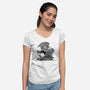 Erasernuts-Womens-V-Neck-Tee-demonigote
