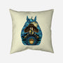 Neighbors In The Night-None-Removable Cover w Insert-Throw Pillow-glitchygorilla