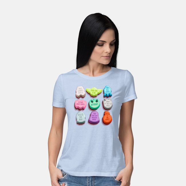 Cosmos Convos-Womens-Basic-Tee-Wheels