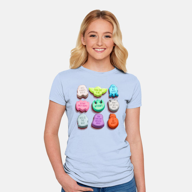 Cosmos Convos-Womens-Fitted-Tee-Wheels