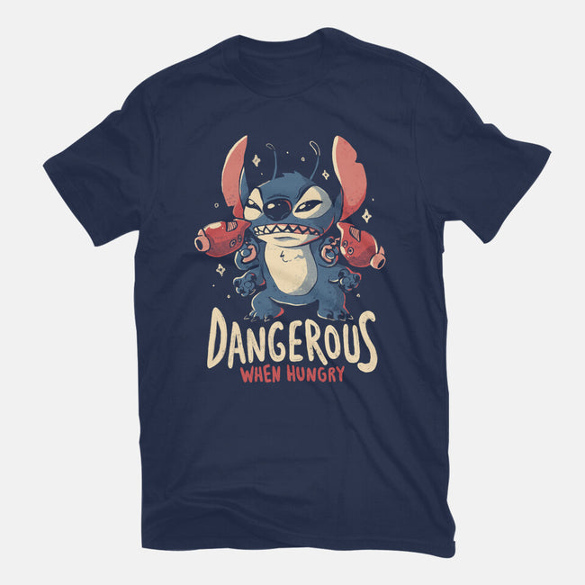 Highly Dangerous When Hungry-Unisex-Basic-Tee-Arigatees