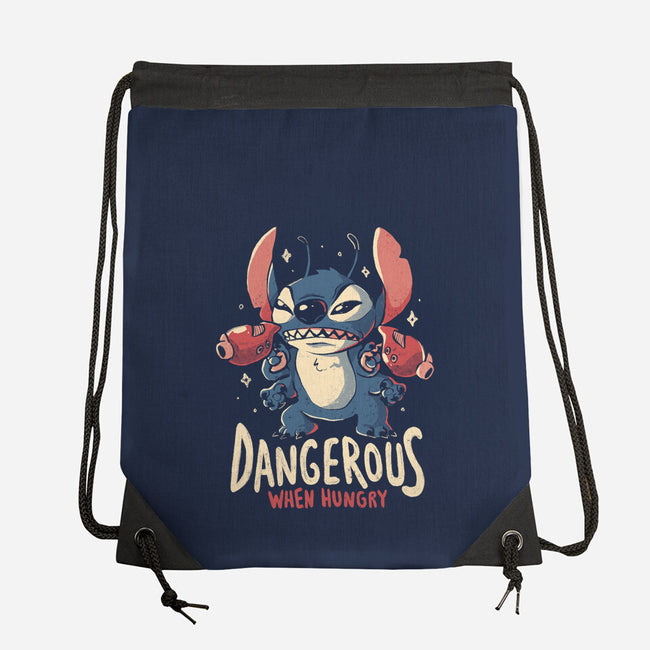 Highly Dangerous When Hungry-None-Drawstring-Bag-Arigatees