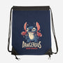 Highly Dangerous When Hungry-None-Drawstring-Bag-Arigatees