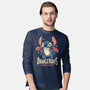 Highly Dangerous When Hungry-Mens-Long Sleeved-Tee-Arigatees