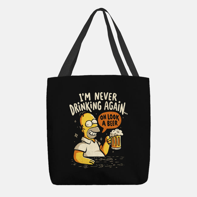 Never Drink Again-None-Basic Tote-Bag-Arigatees