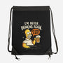 Never Drink Again-None-Drawstring-Bag-Arigatees