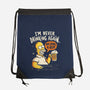 Never Drink Again-None-Drawstring-Bag-Arigatees