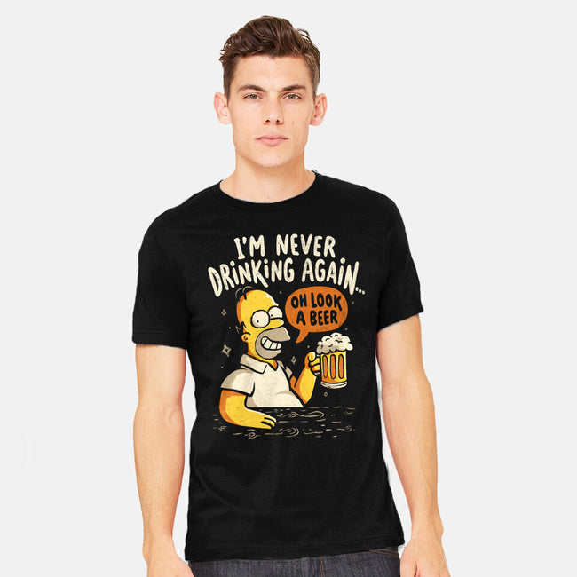 Never Drink Again-Mens-Heavyweight-Tee-Arigatees