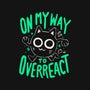 On My Way To Overreact-Unisex-Baseball-Tee-Arigatees