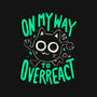 On My Way To Overreact-Unisex-Crew Neck-Sweatshirt-Arigatees