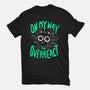On My Way To Overreact-Womens-Basic-Tee-Arigatees