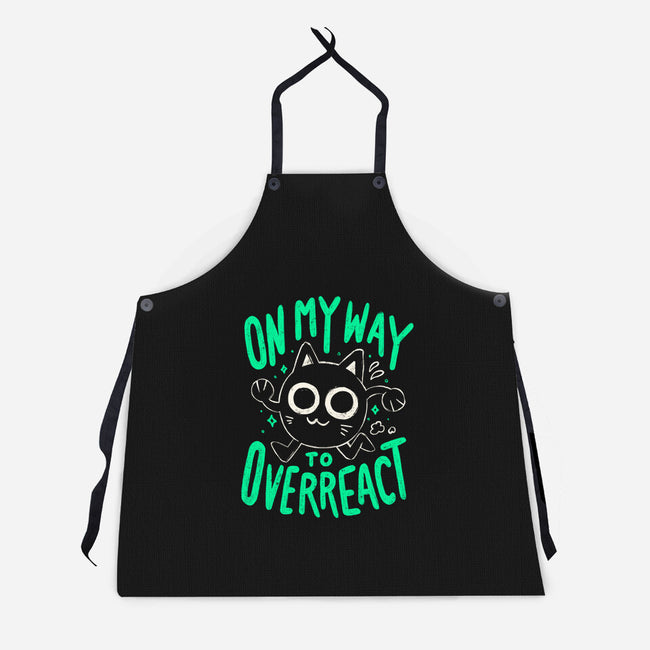 On My Way To Overreact-Unisex-Kitchen-Apron-Arigatees