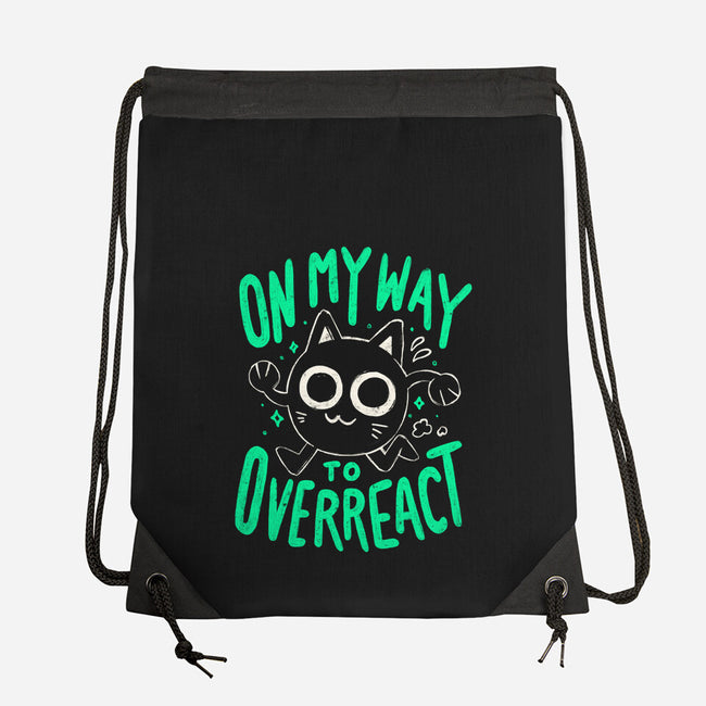 On My Way To Overreact-None-Drawstring-Bag-Arigatees