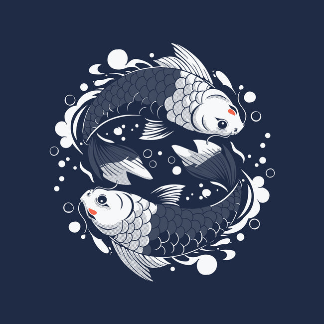 Two Carps-None-Drawstring-Bag-Eoli Studio