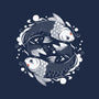 Two Carps-Unisex-Zip-Up-Sweatshirt-Eoli Studio