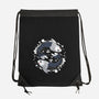 Two Carps-None-Drawstring-Bag-Eoli Studio