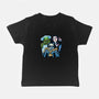 Welcome To The Monster Street-Baby-Basic-Tee-glitchygorilla