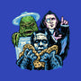 Welcome To The Monster Street-Womens-V-Neck-Tee-glitchygorilla