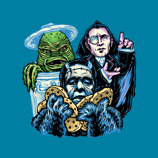 Welcome To The Monster Street-Womens-Basic-Tee-glitchygorilla