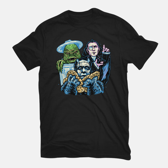 Welcome To The Monster Street-Mens-Premium-Tee-glitchygorilla